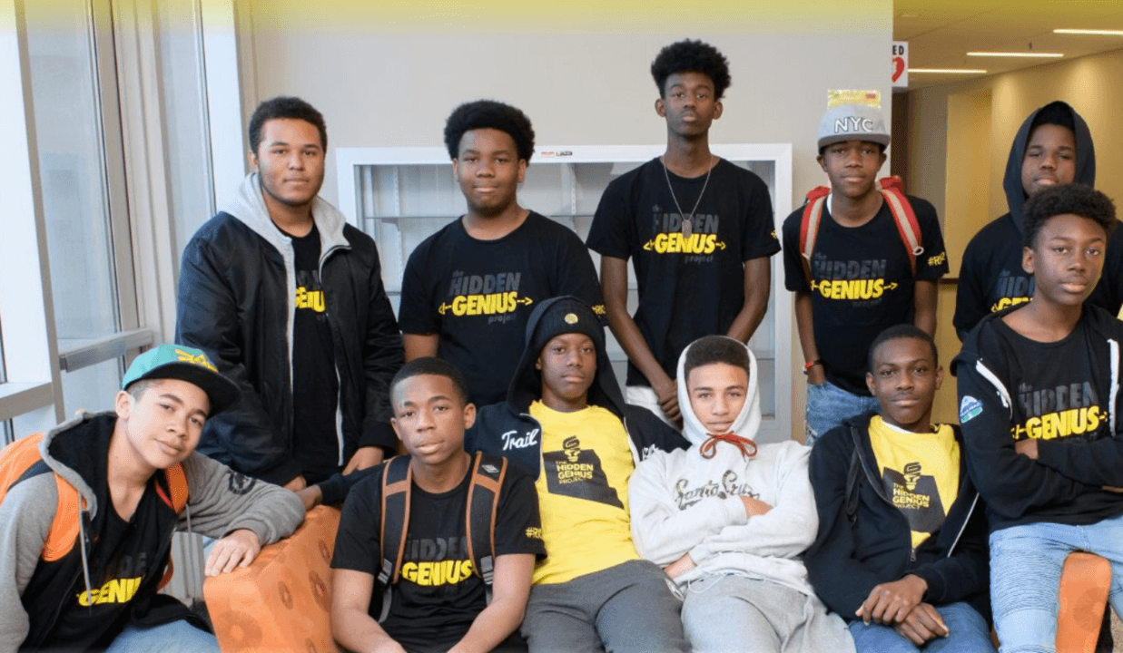 Hidden Genius Project students